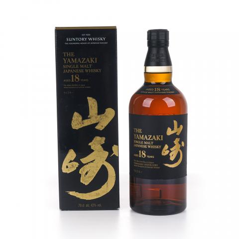 山崎 18年 金字黑标 700ML