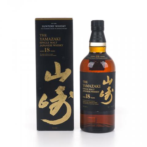 山崎 18年 金字黑标 No.990257