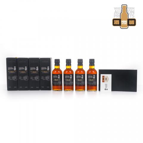 【中样】山崎蒸馏所限定 Peated Malt 4支组*180ml