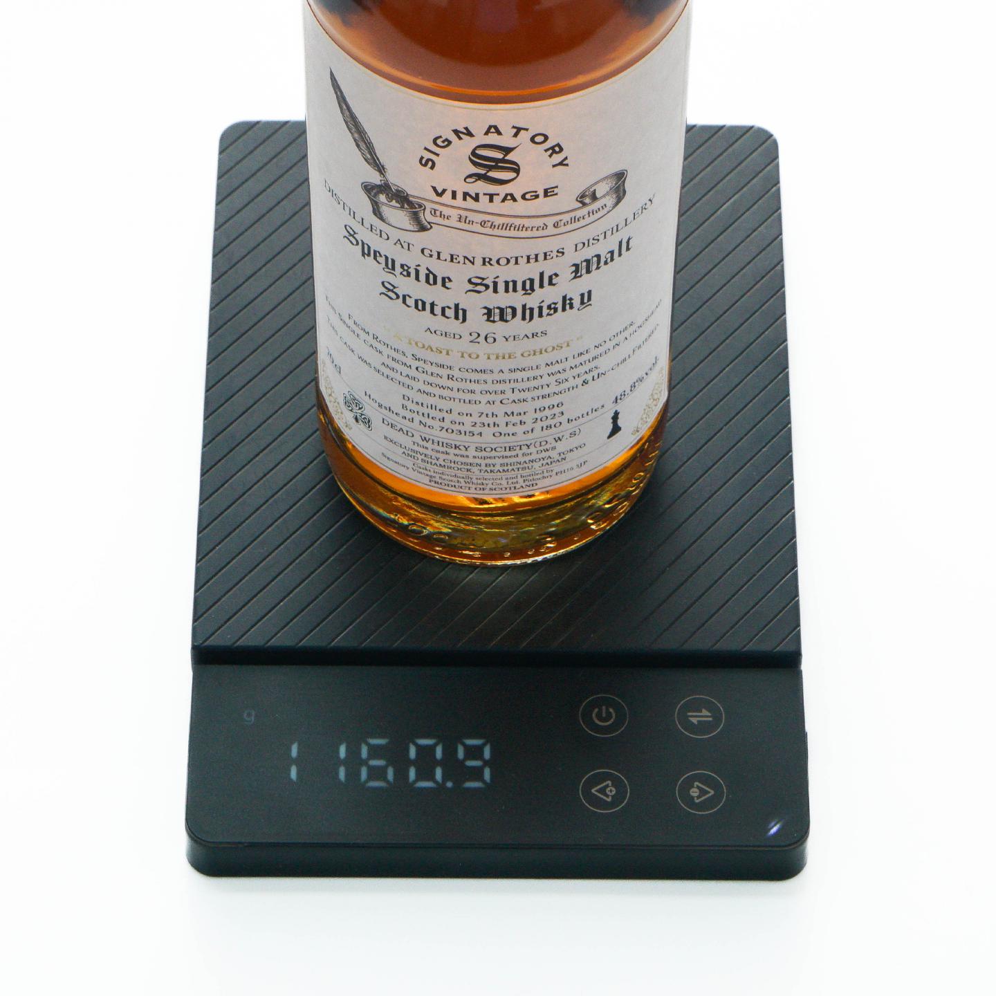 Glenrothes 格兰路思 26年 1996-2023 单桶 桶强 SV
