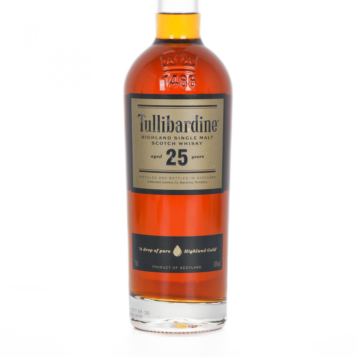 Tullibardine 图里巴丁 25年 2018