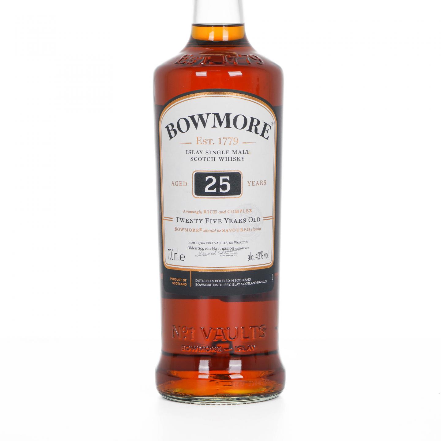Bowmore 波摩 25年 2019 单一麦芽 行货