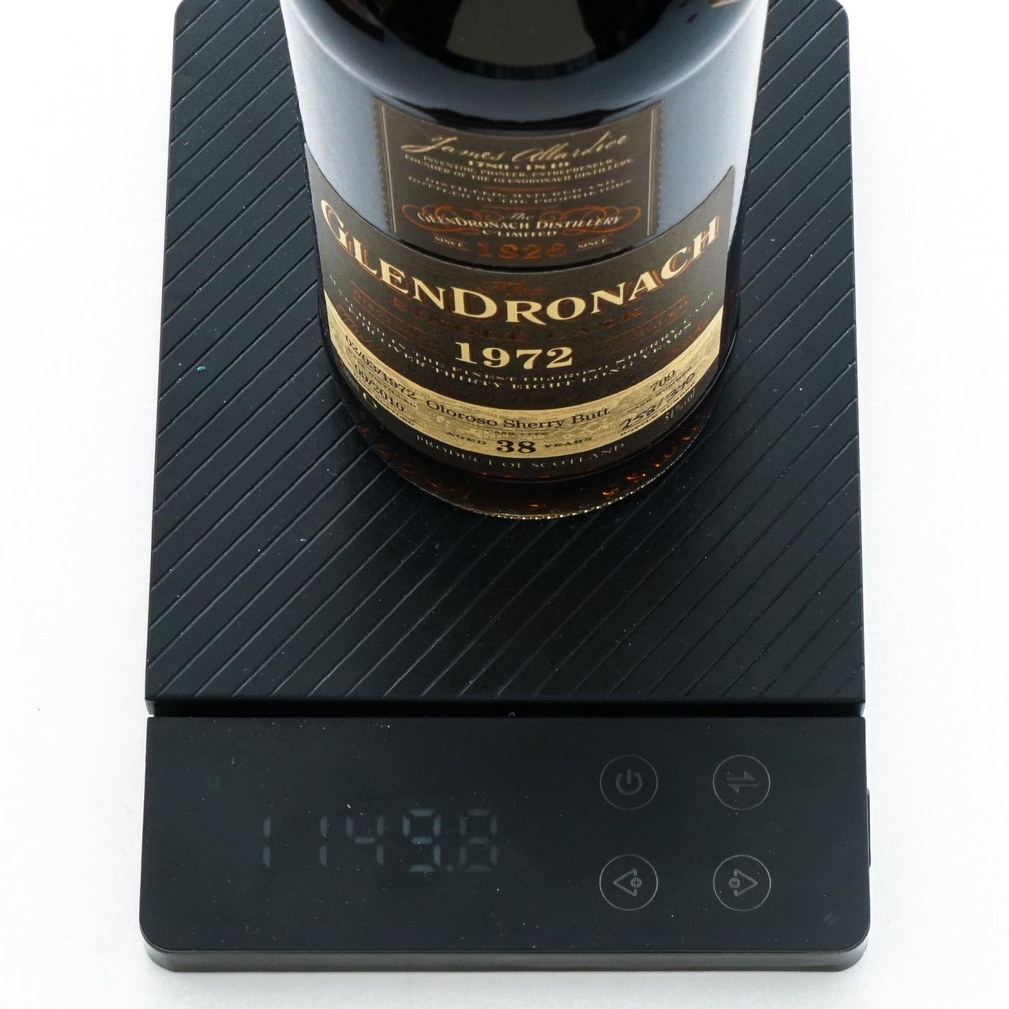 Glendronach 格兰多纳 38年 1972-2010 雪莉单桶#709