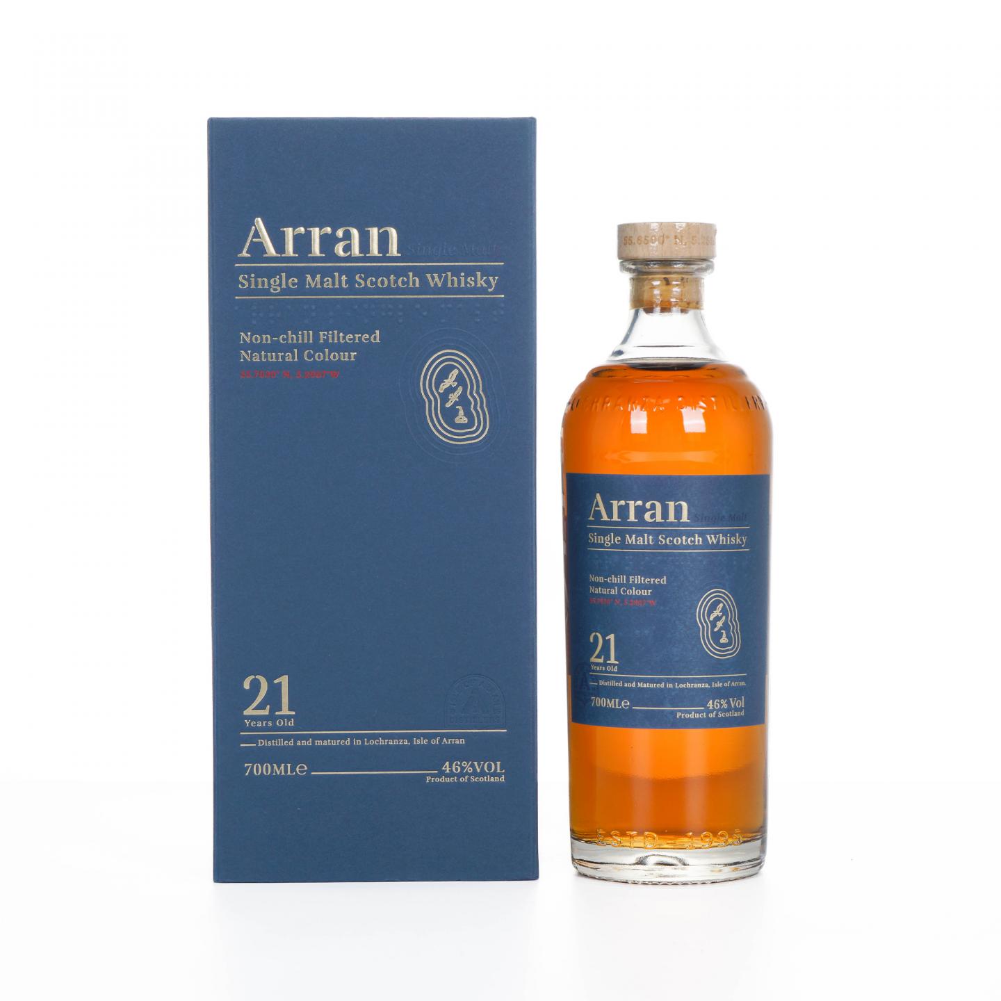 Arran 艾伦 21年 2022 礼盒