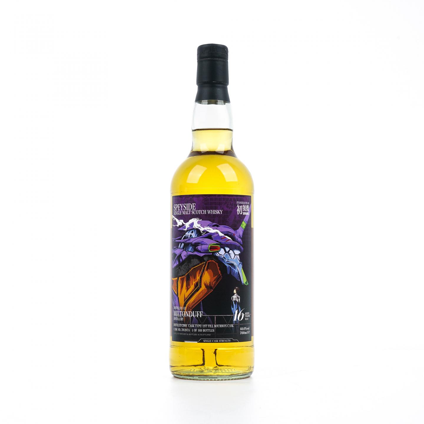 Miltonduff 弥尔顿达夫 16年 2008 EVA初号机破真嗣 单桶桶强 礼盒