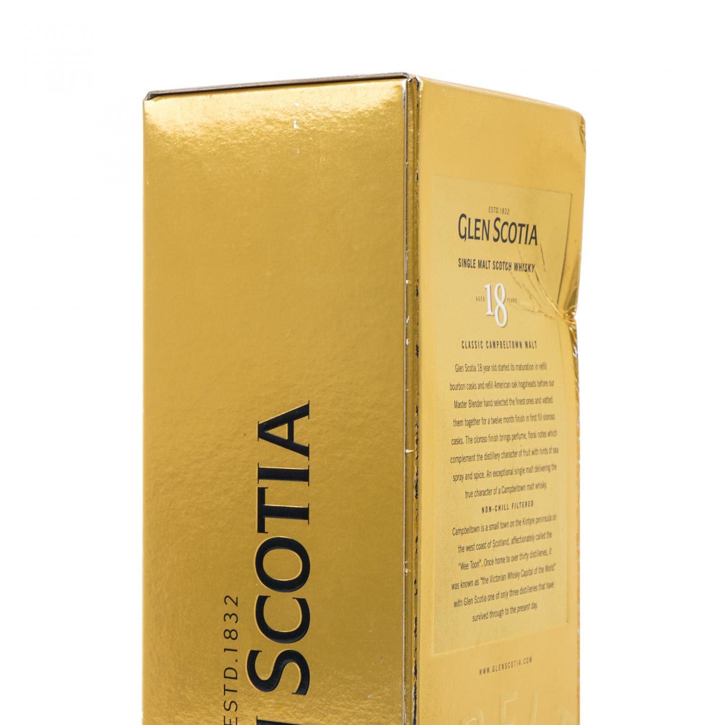 Glen Scotia 格兰帝 18年 行货