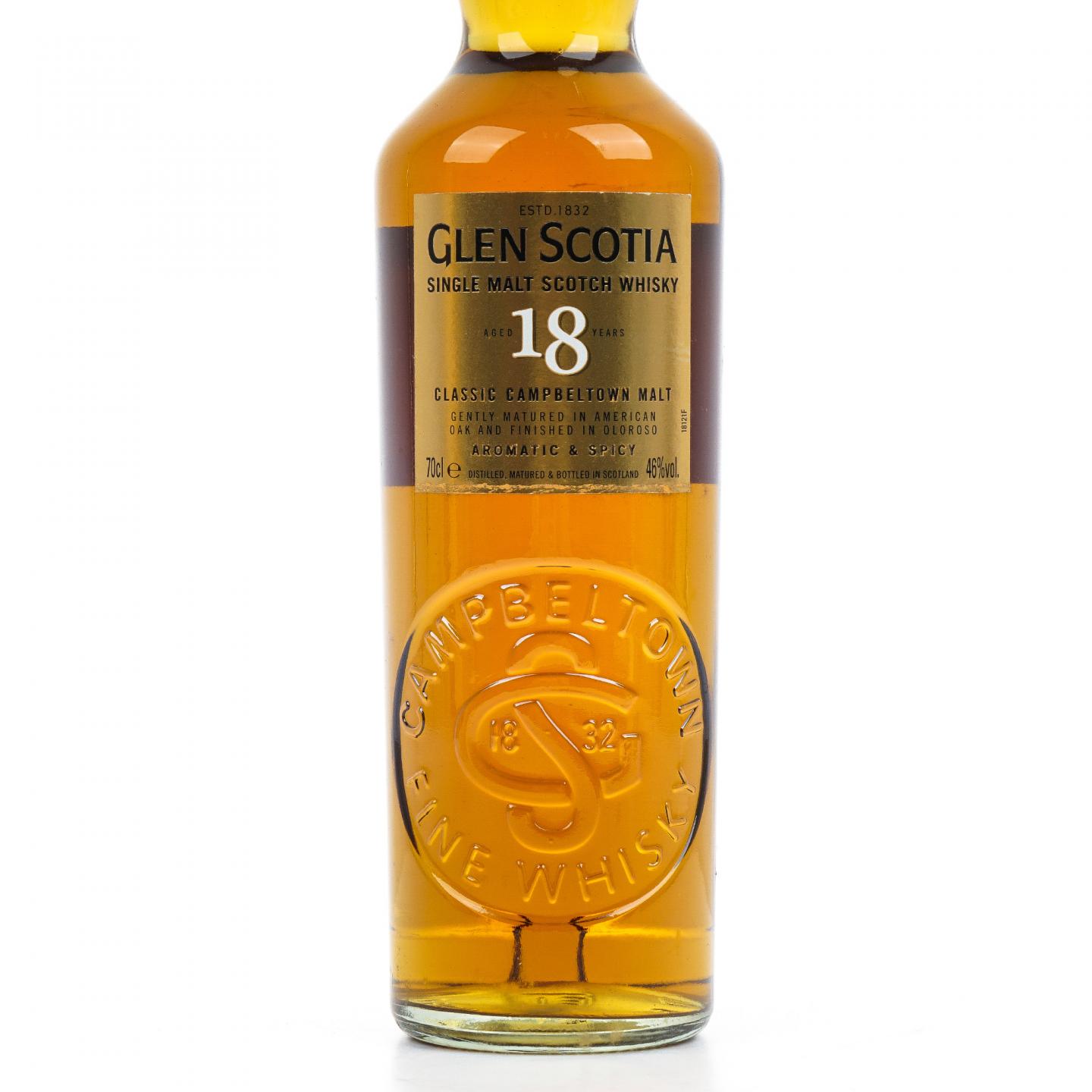 Glen Scotia 格兰帝 18年 行货 46%