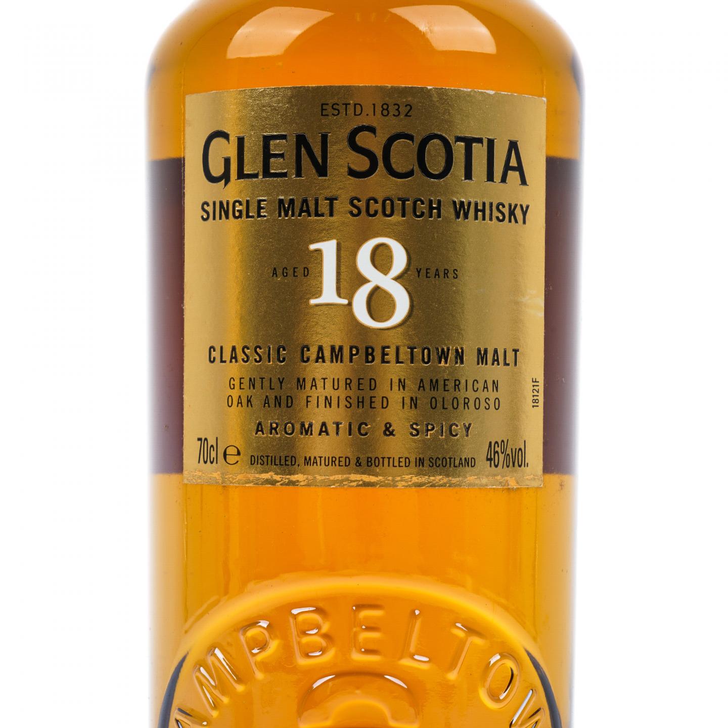 Glen Scotia 格兰帝 18年 行货 46%