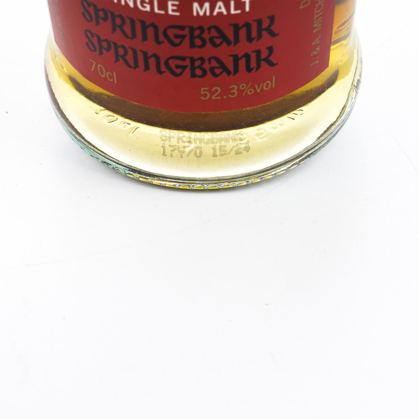 Springbank 云顶 17年 1997-2015