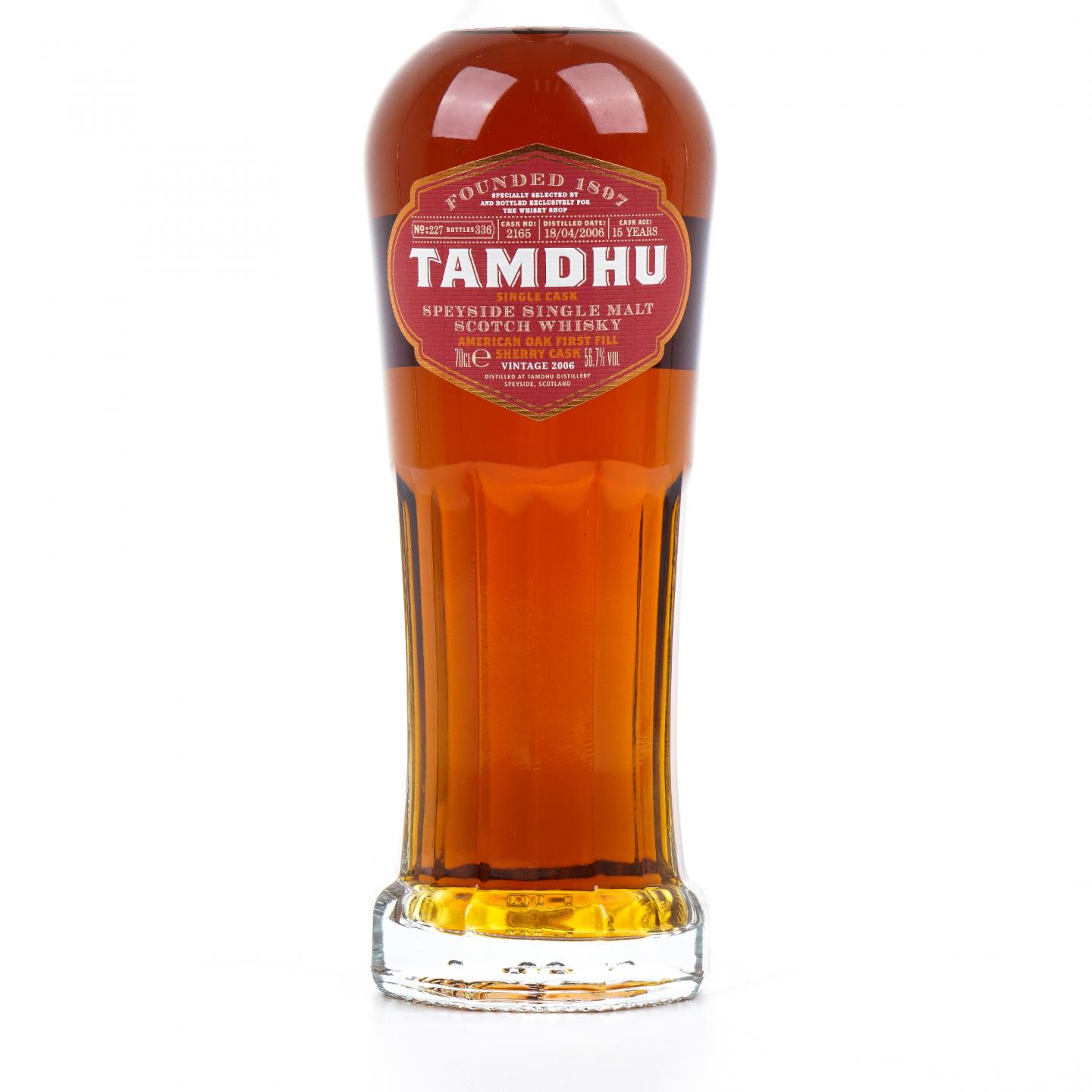 Tamdhu 檀都 15年 2006 雪莉单桶#2165