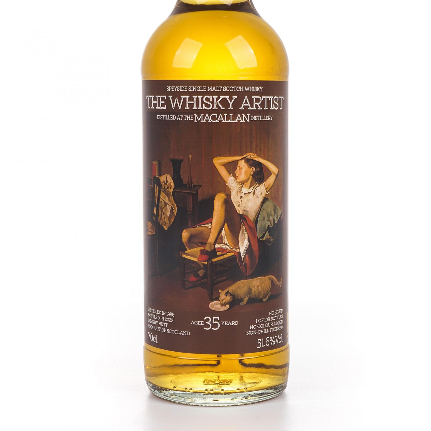 Macallan 麦卡伦 35年 1986-2022 雪莉桶#51383R
