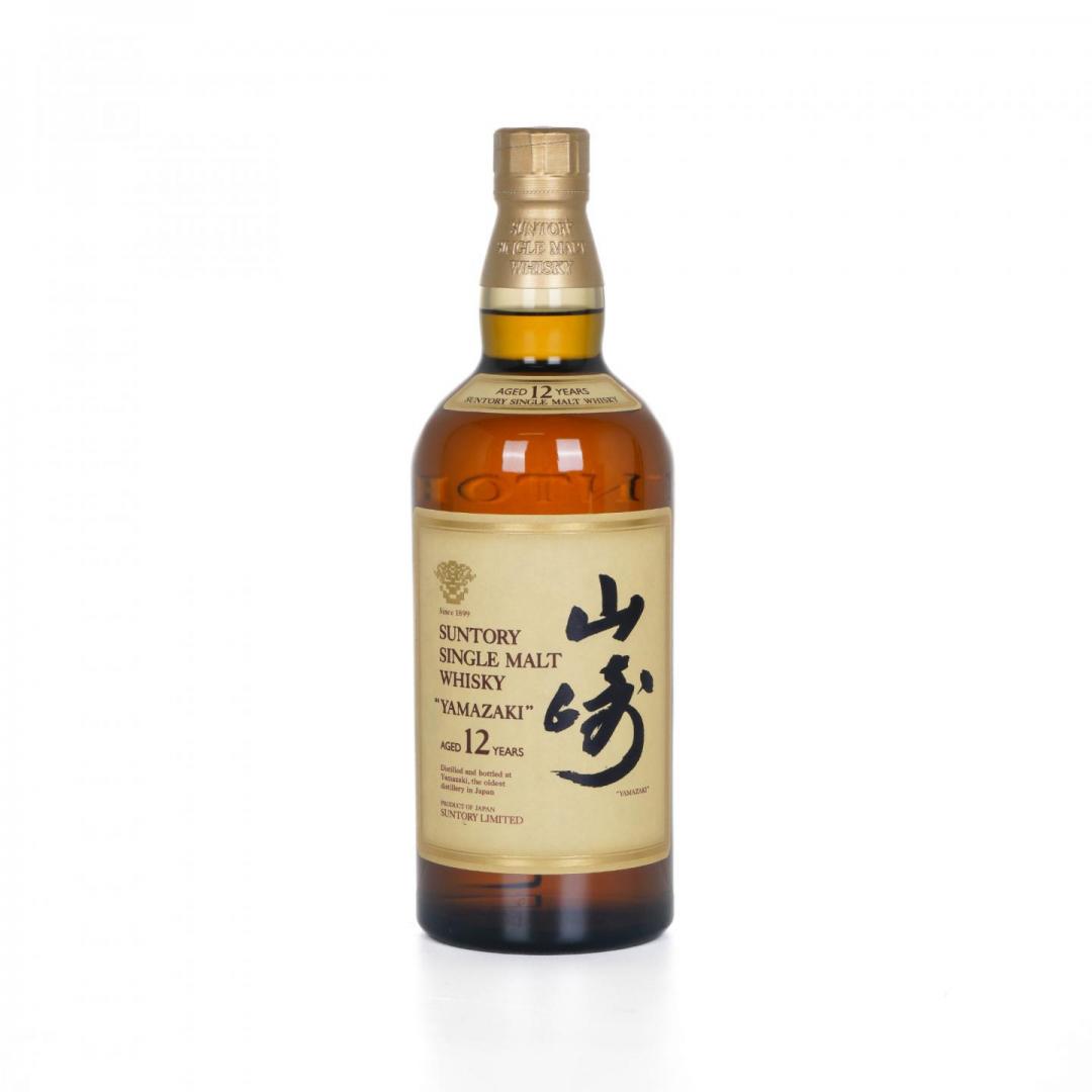 【绝版金花】90年代 山崎12年 金花标单一麦芽威士忌