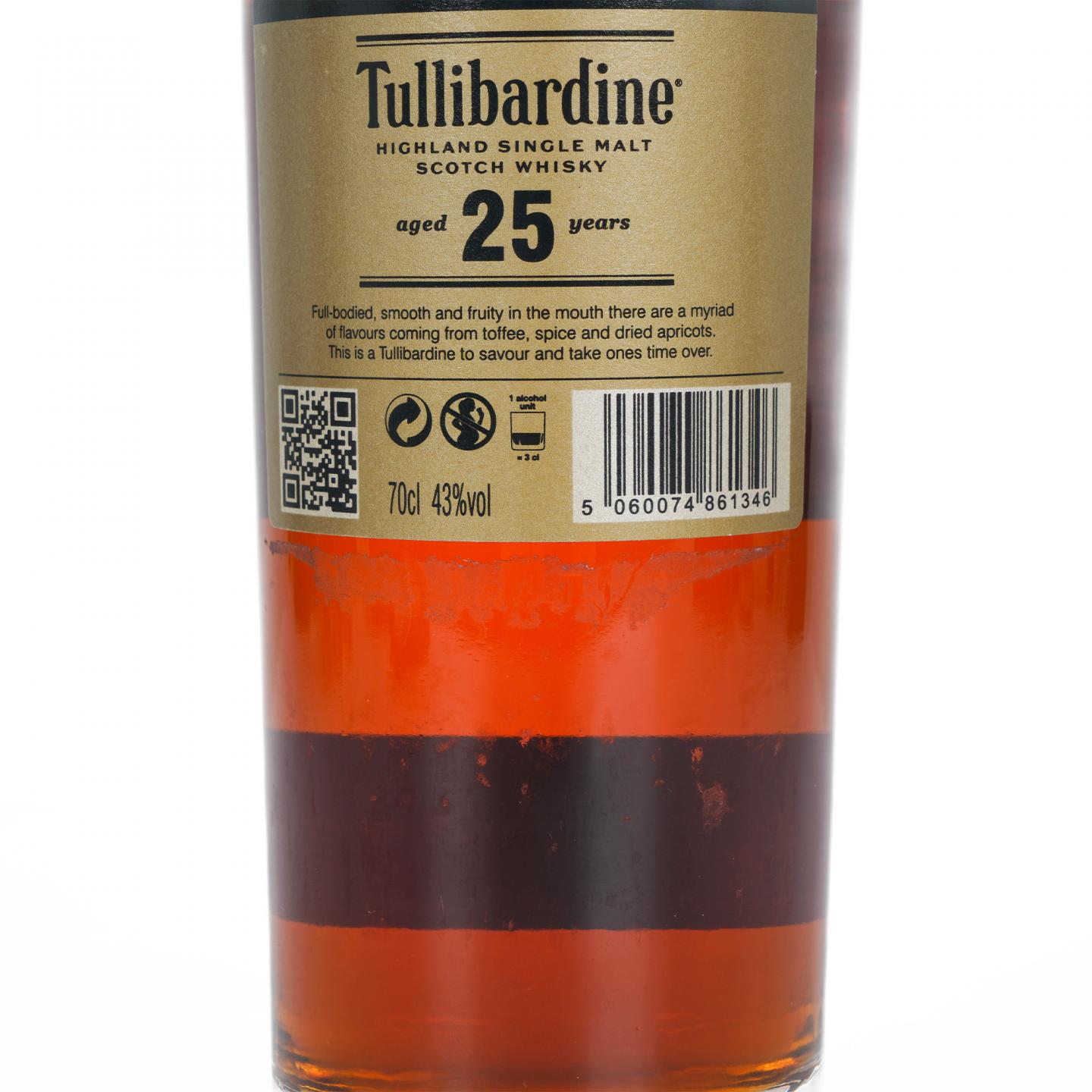 Tullibardine 图里巴丁 25年 2018 700ML