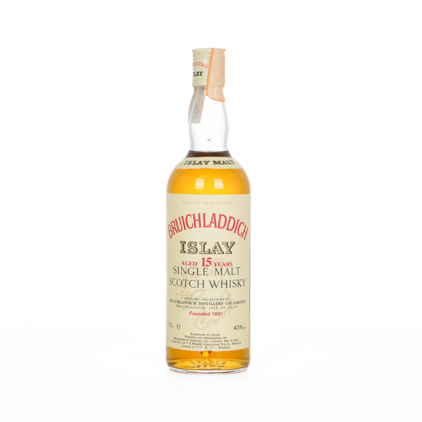 Bruichladdich 布赫拉迪 15年 750ml