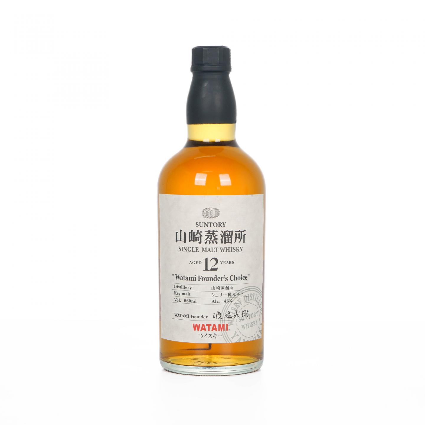 山崎 12年 渡边美树 Watami Founder’s Choice 660ml