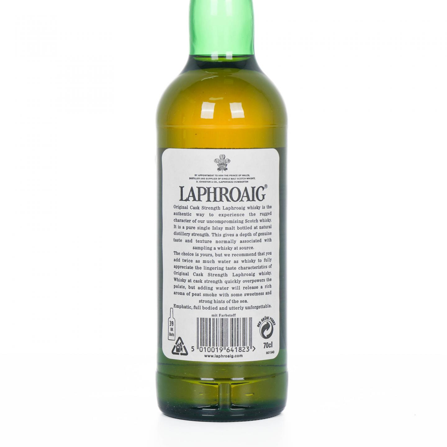 Laphroaig 拉弗格 10年 桶强 小红标 55.7%