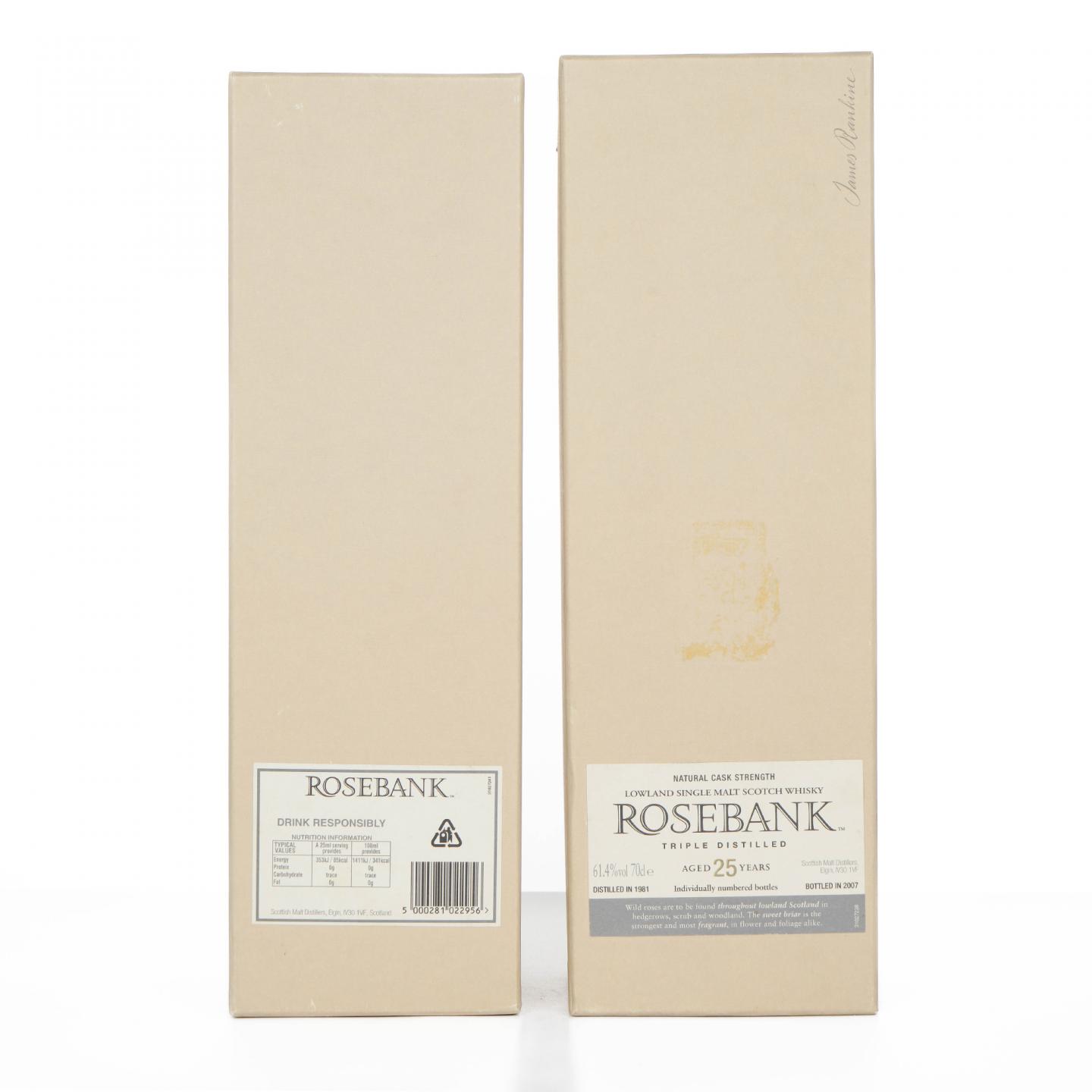 Rosebank 罗斯班克 25年 1981-2007 桶强 SR