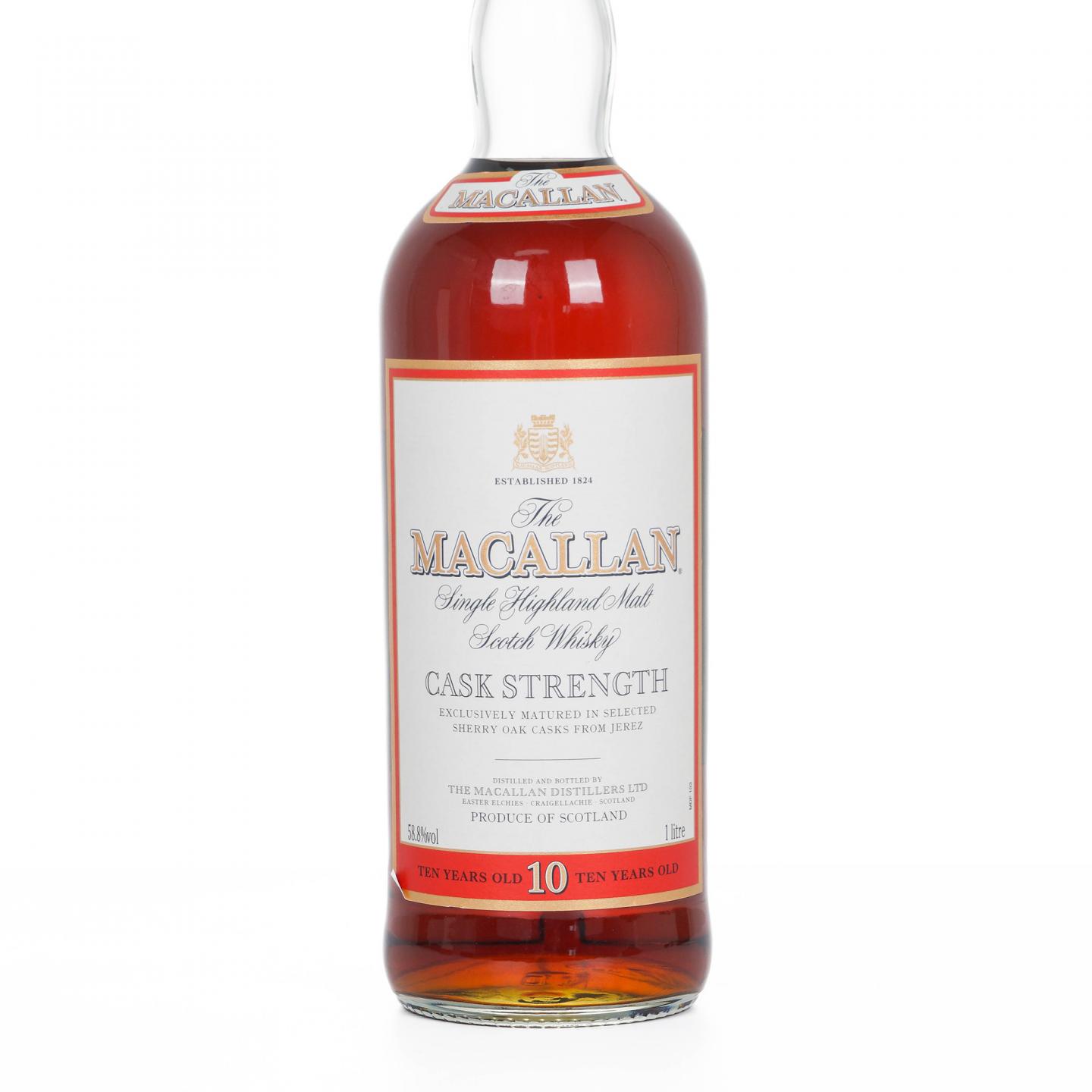 Macallan 麦卡伦 10年 桶强 1L 58.8%