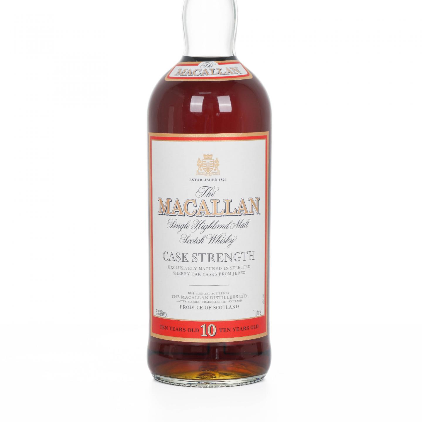 Macallan 麦卡伦 10年 桶强 1000ML 58.8%