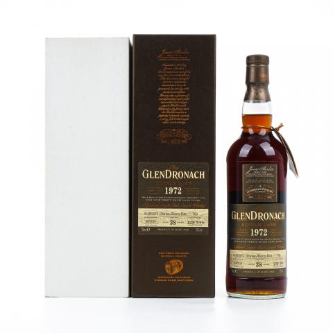 Glendronach 格兰多纳 38年 1972-2010 雪莉单桶#709