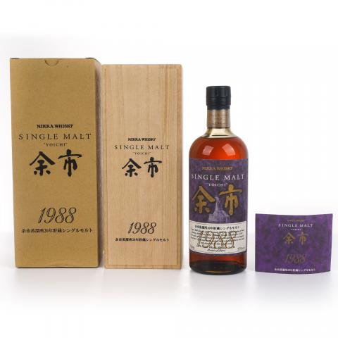 余市 20年贮藏 1988 单一麦芽