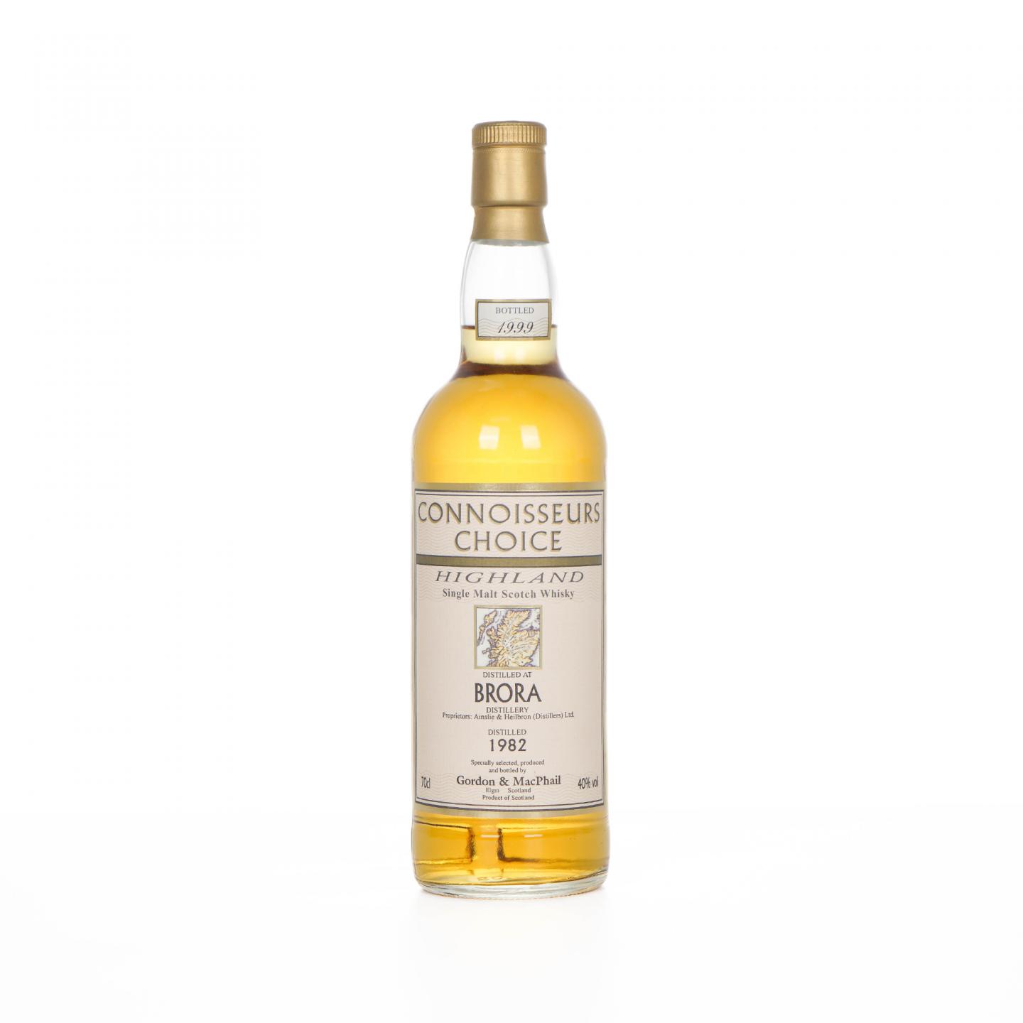 Brora 布朗拉 1982-1999 GM 地图标