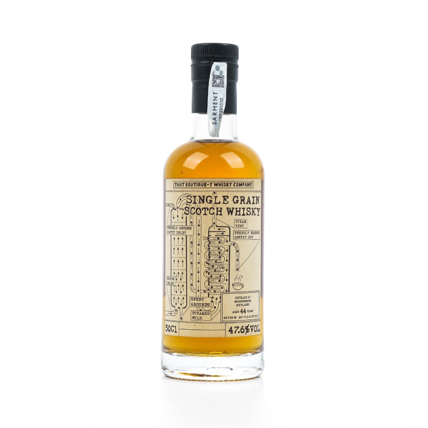 TBWC 漫画标 Invergordon 44年 2018 Batch 18 单谷 500ml