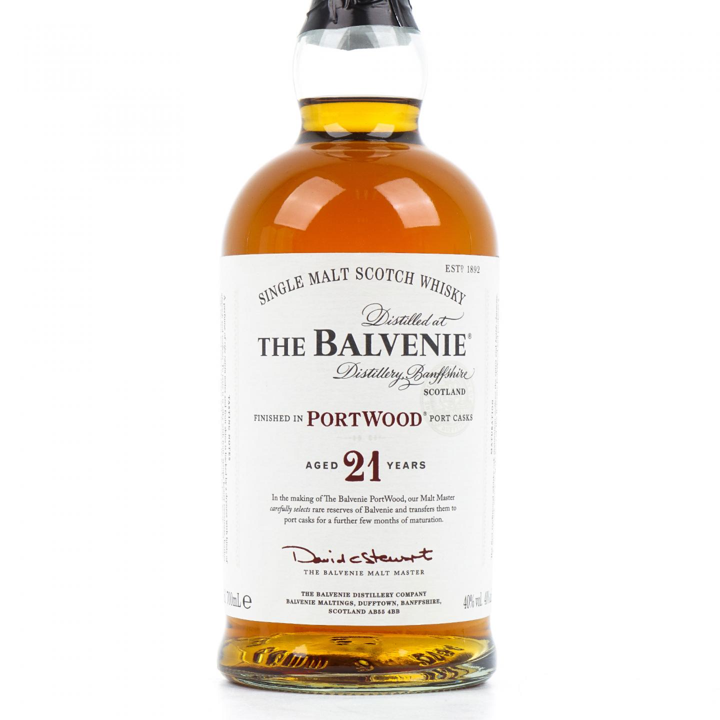 Balvenie 百富 21年 波特桶后熟 700ml