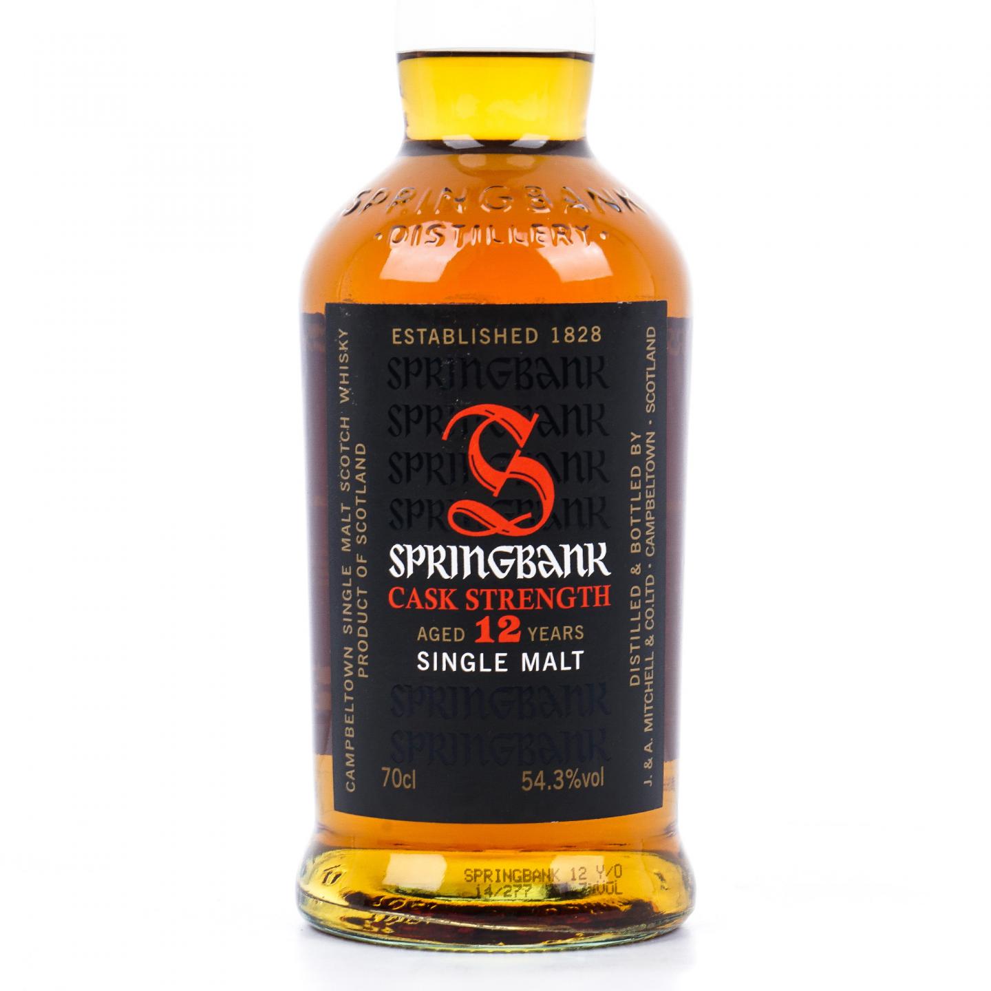 Springbank 云顶 12年 2014 黑标桶强 Batch 9