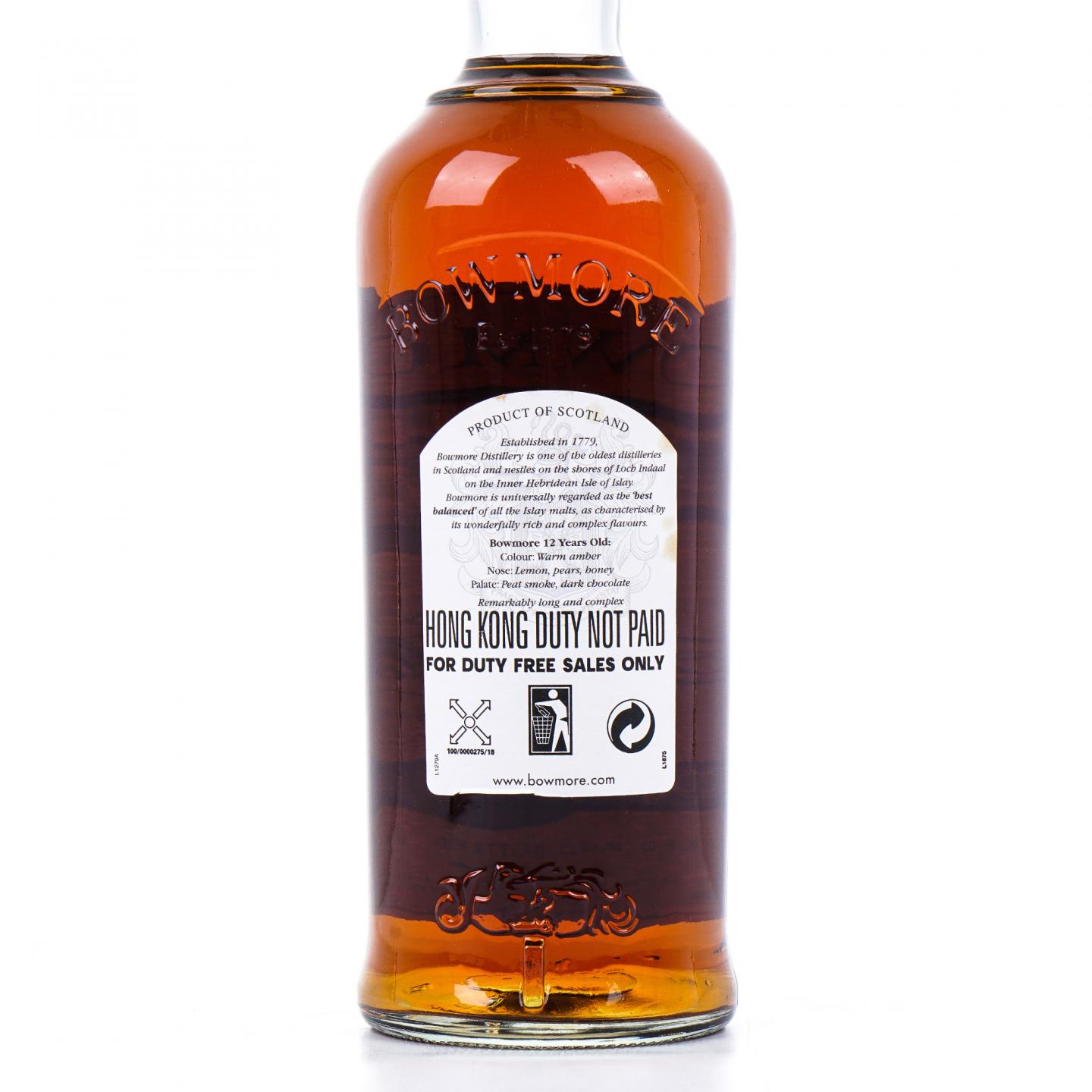 Bowmore 波摩 12年 海鸥标 1升装