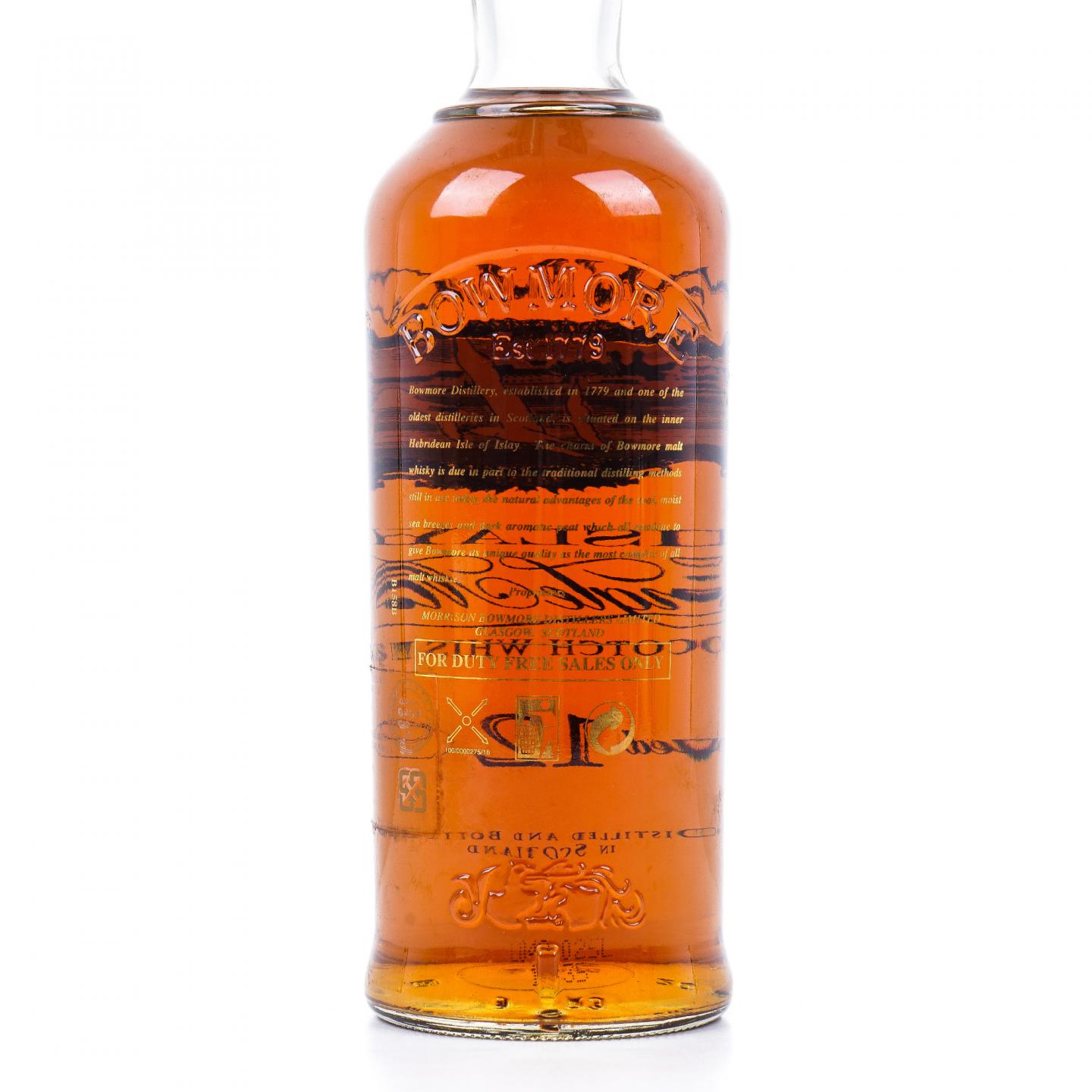 Bowmore 波摩 12年 海鸥镭射标 1升装 圆筒