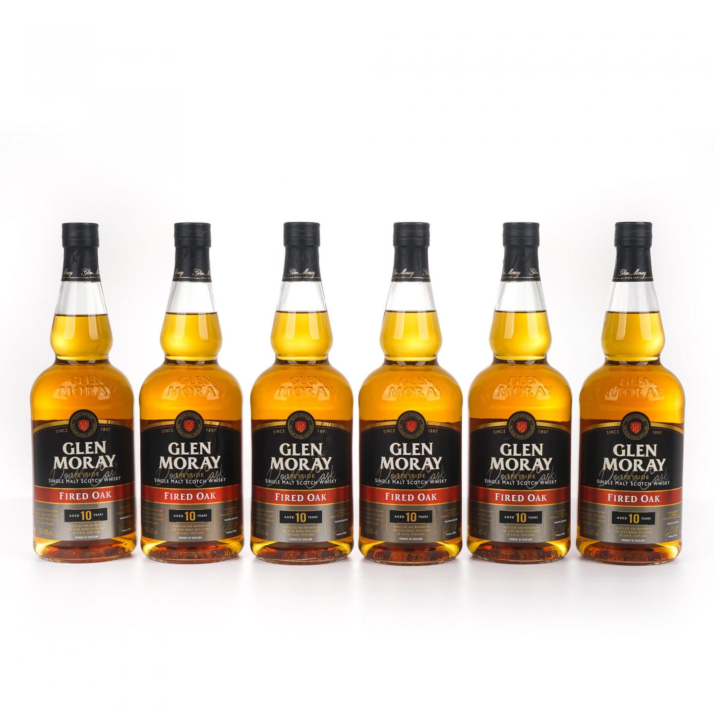 Glen Moray 格兰莫雷 10年 Fired Oak 6瓶组