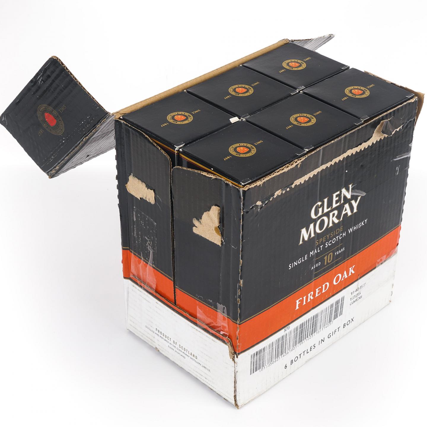 Glen Moray 格兰莫雷 10年 Fired Oak 6瓶组