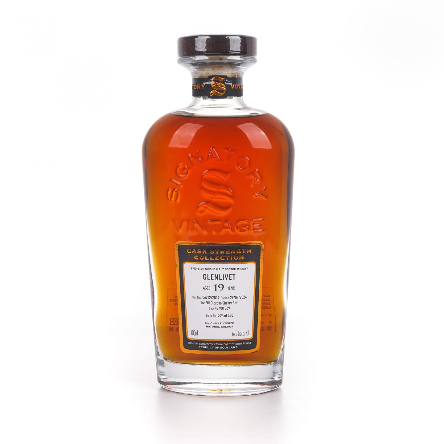 Glenlivet 格兰威特 19年 2004-2024 SV 雪莉桶#901369