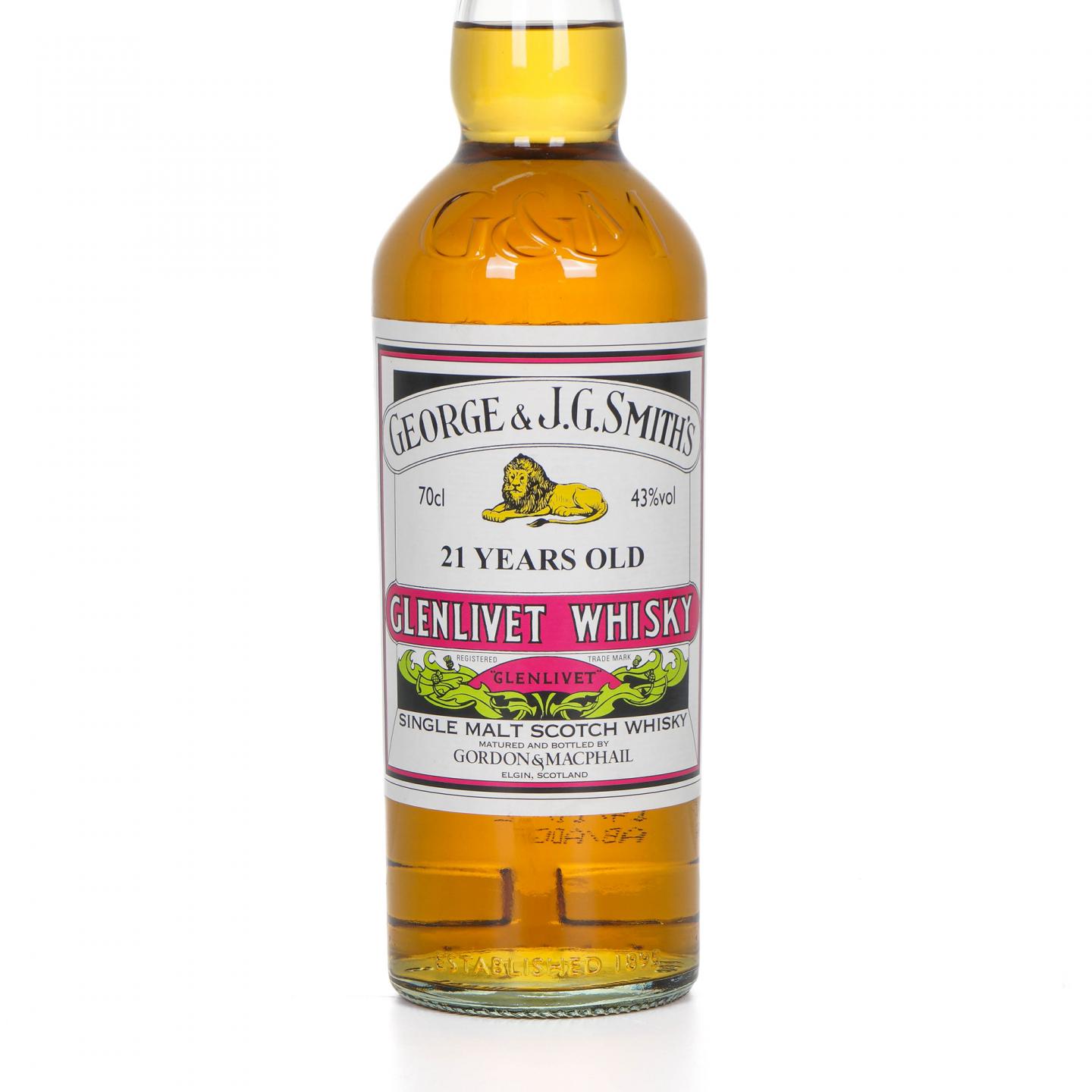 Glenlivet 格兰威特 21年 狮标 GM