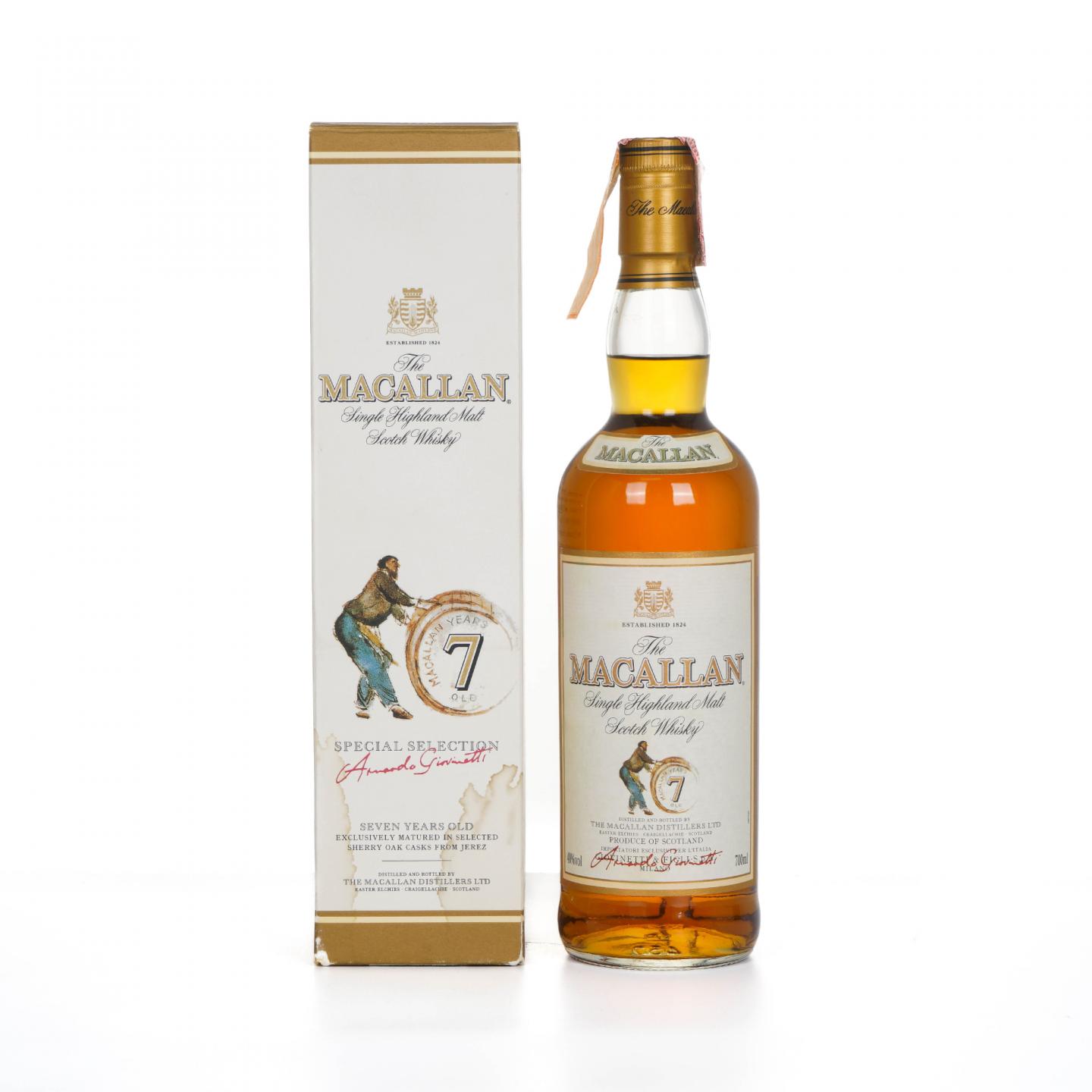 Macallan 麦卡伦 7年 推桶匠 雪莉桶