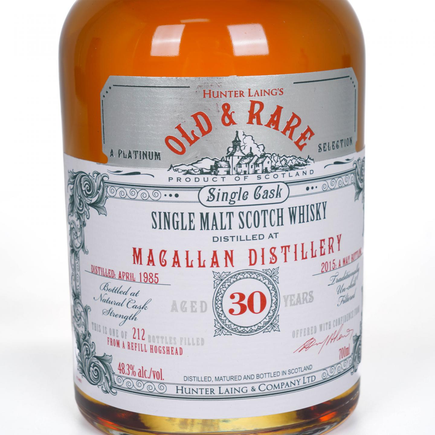 Macallan 麦卡伦 30年 1985-2015 HL