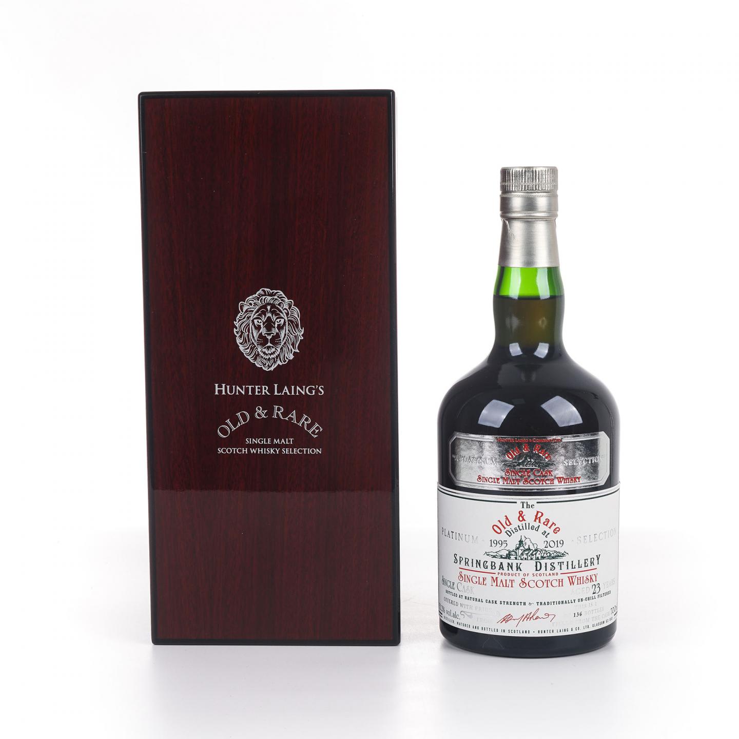 Springbank 云顶 23年 1995-2019 HL 白金系列 单桶桶强
