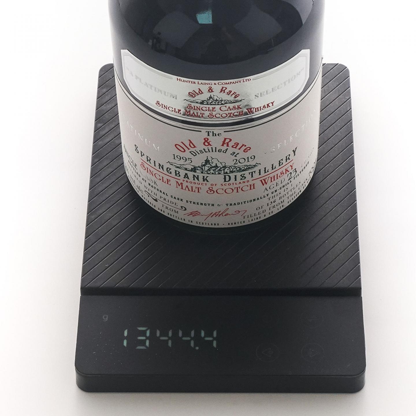 Springbank 云顶 23年 1995-2019 HL 白金系列 单桶桶强