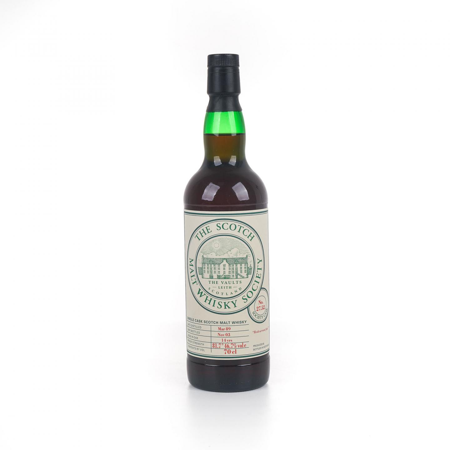SMWS 27.52 云顶 14年 1989-2003