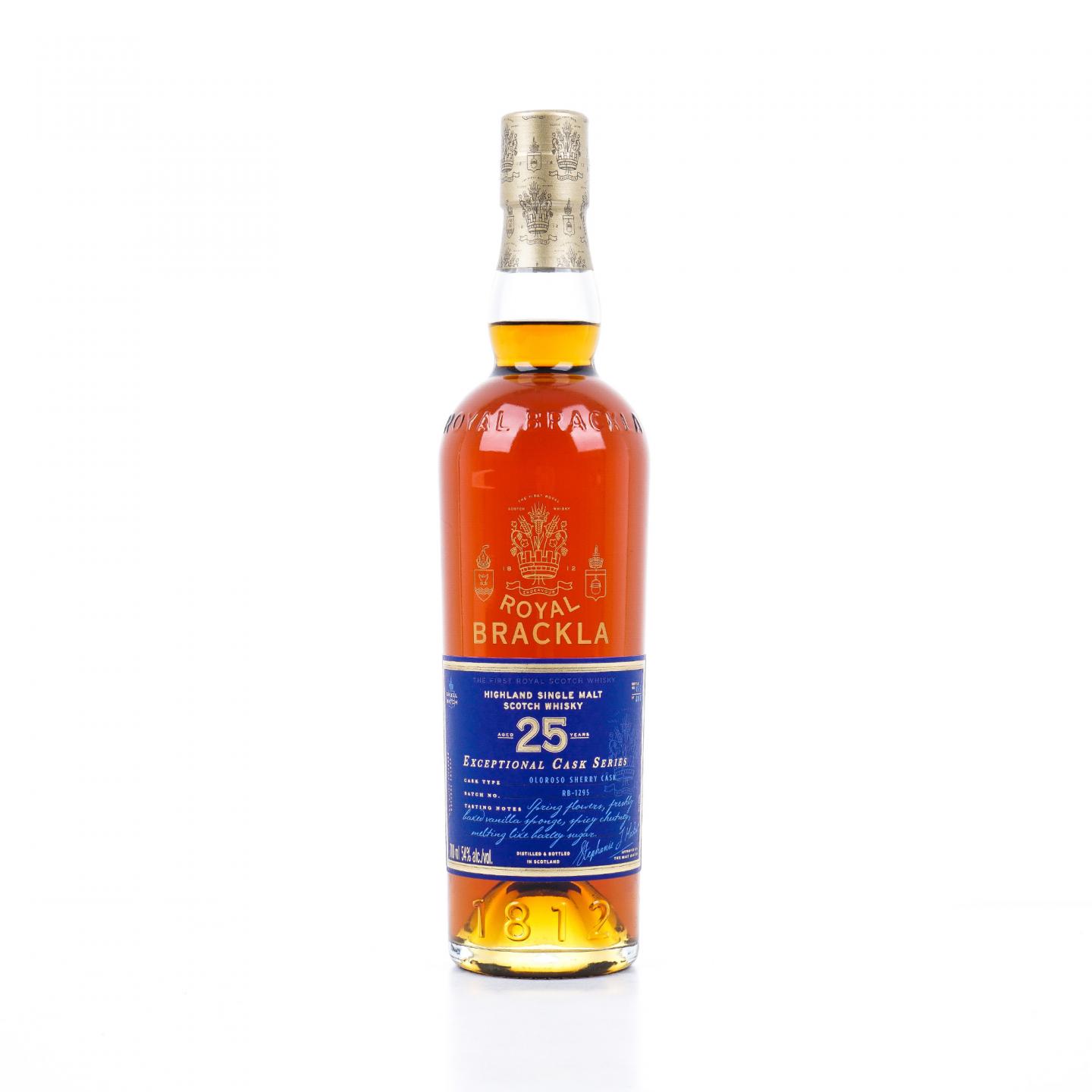Royal Brackla 皇家布莱克拉 25年 2021 雪莉桶 ECS系列 行货