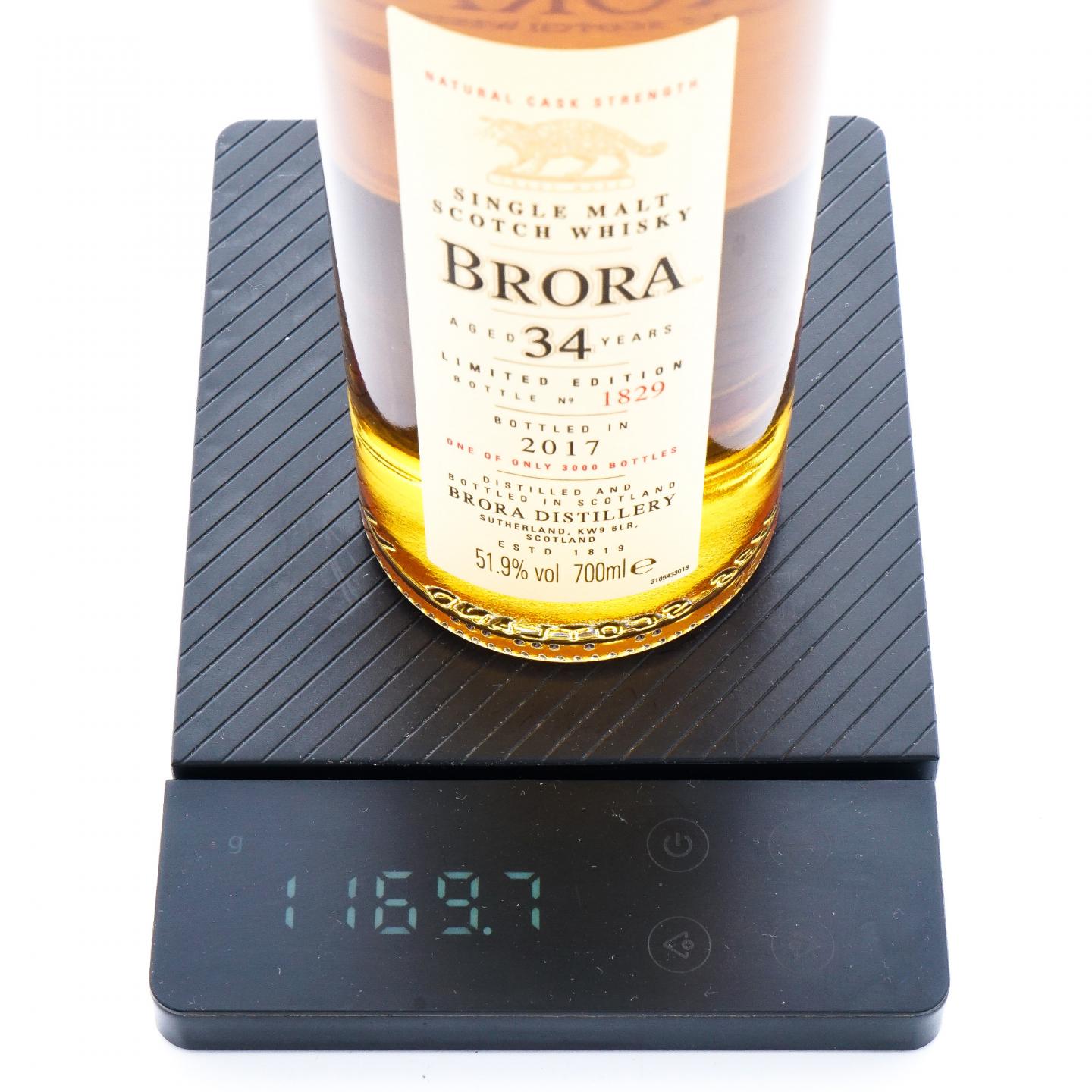 Brora 布朗拉 34年 2017 SR