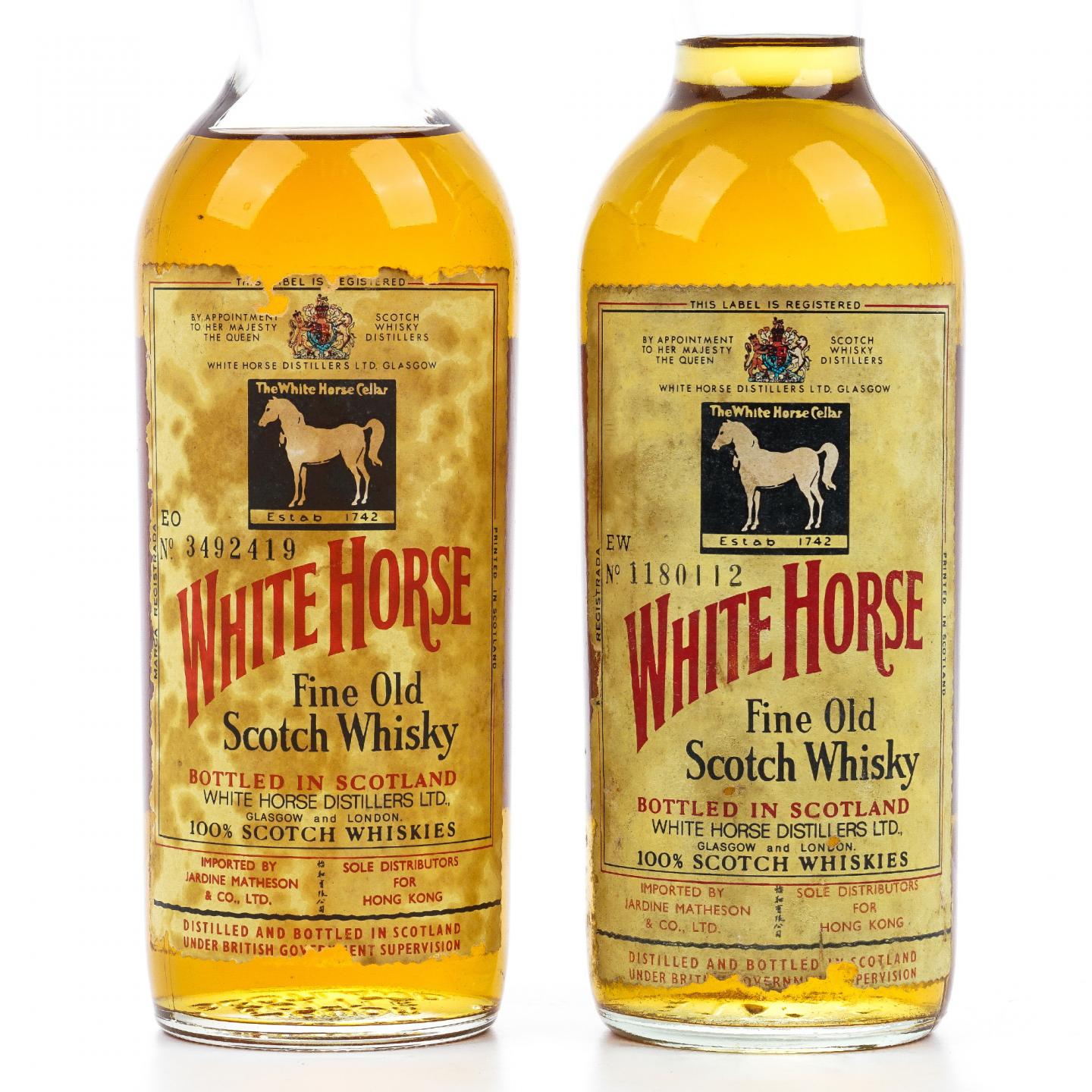 White Horse 白马 Fine Old 调和 2瓶组