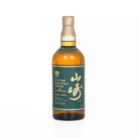 山崎 10年 金花标 绿标 Pure Malt