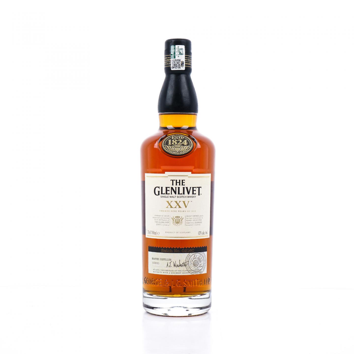Glenlivet 格兰威特 25年 2016 XXV 雪莉桶后熟