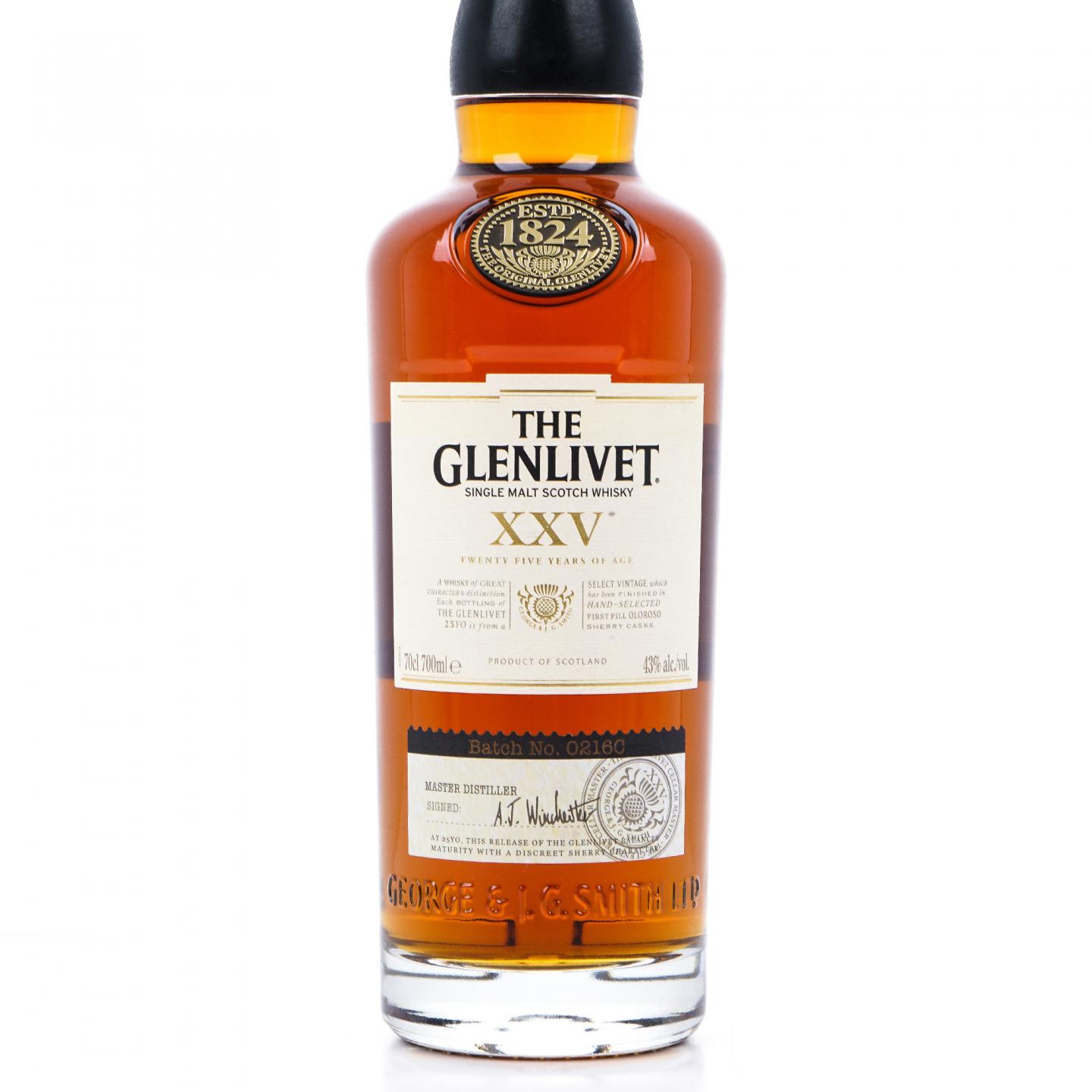 Glenlivet 格兰威特 25年 2016 XXV 雪莉桶后熟