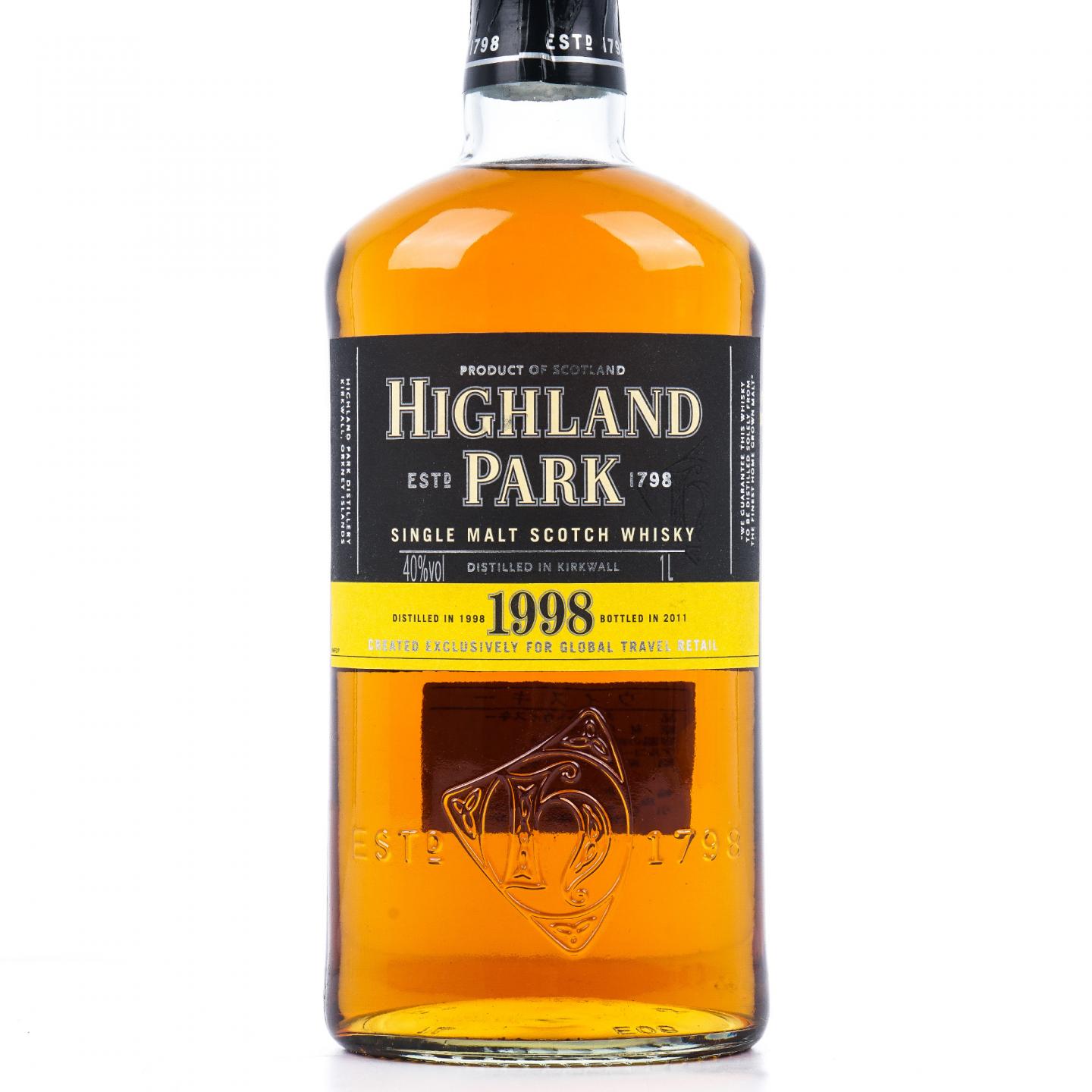 Highland Park 高原骑士 1998-2011 1000ml