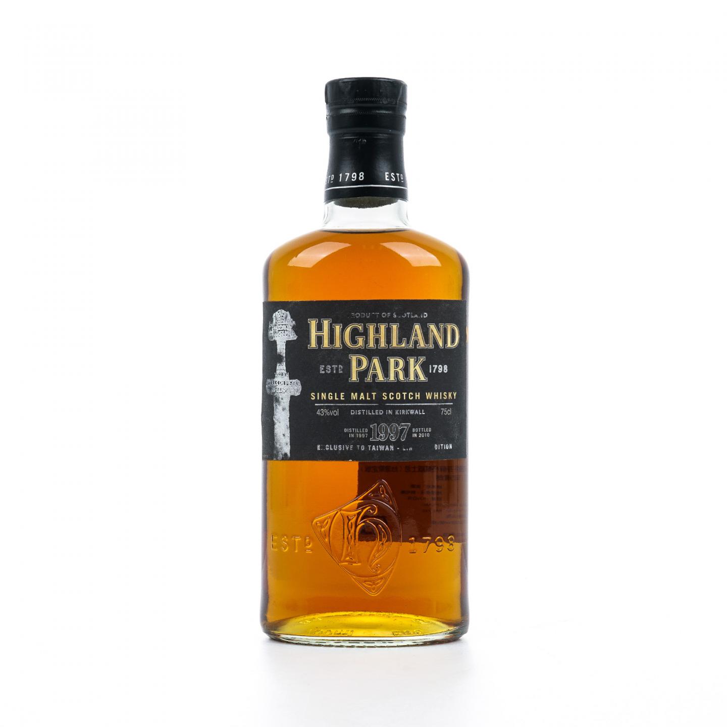 Highland Park 高原骑士 1997-2010 台湾限定版 750ml