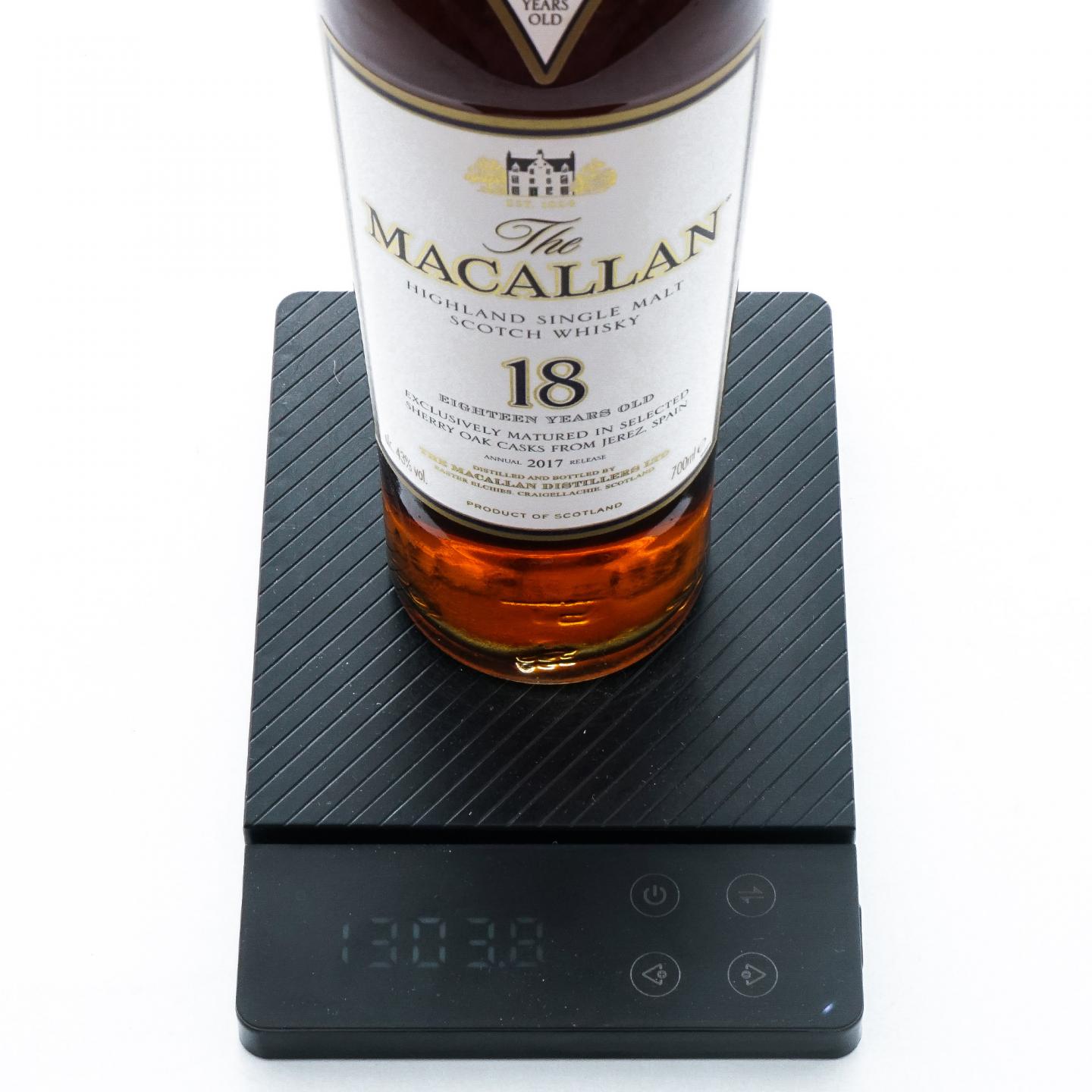Macallan 麦卡伦 18年 2017 雪莉桶 700ml