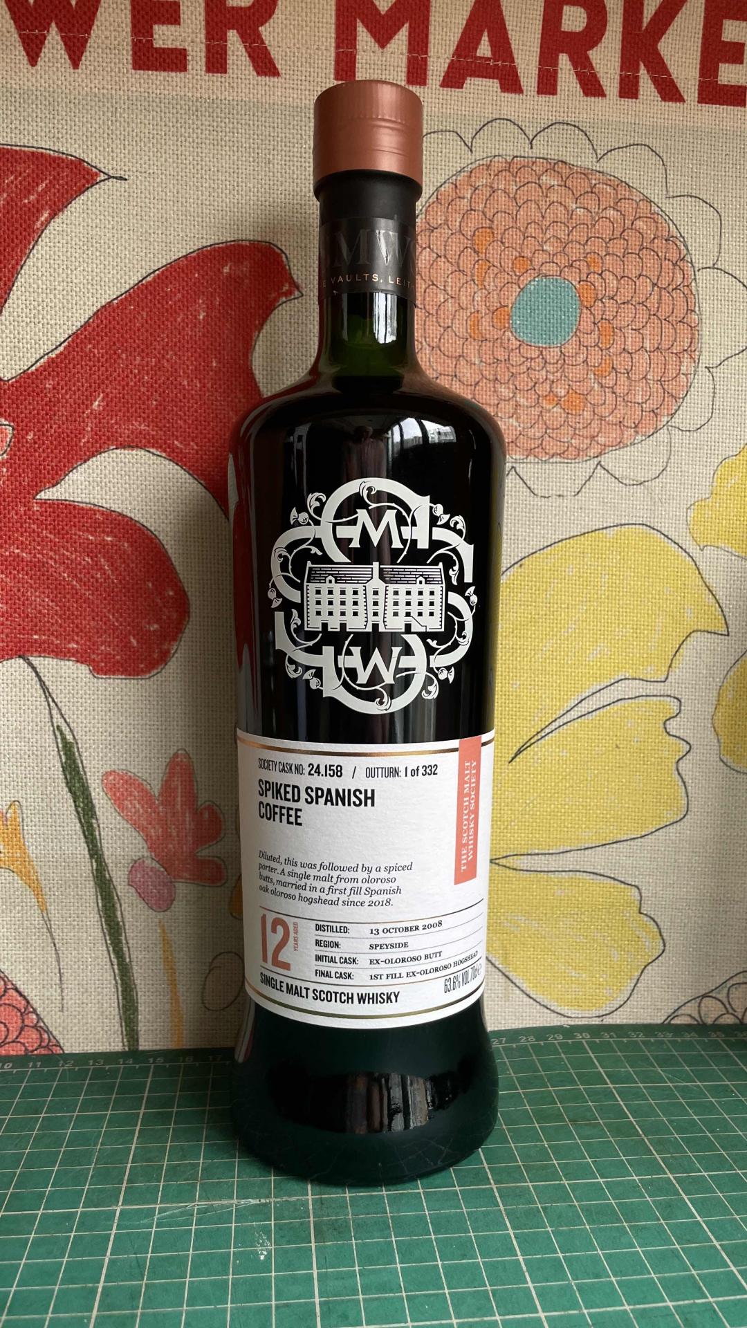 smws 24.158 麦卡伦12年 雪莉桶 uk英国版本